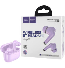 Бездротові навушники HOCO EQ2 Thought true wireless BT headset Purple