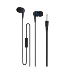 Навушники HOCO W24 Enlighten headphones with mic set Blue (2x1)