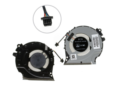 Оригінальний вентилятор для ноутбука HP PAVILION GAMING 15-CX000, 4pin (GPU FAN) (L20334-001) (Кулер) NBB-75462