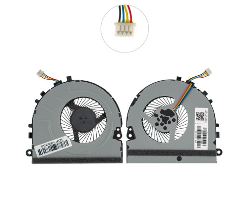 Оригінальний вентилятор для ноутбука HP 15-DA000 (use in models with Discrete graphics), 4pin (L20473-001) (Кулер)