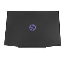Кришка дисплея для ноутбука HP (Pavilion: 15-CX), black (purple logo) NBB-94079