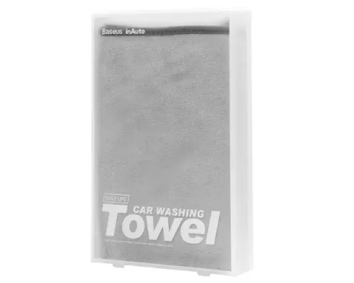 Рушник для авто Baseus Easy life car washing towel 40*80cm Grey CRXCMJ-A0G mag-6953156220881145774