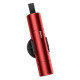 Ніж для ременів безпеки + молоток для скла Baseus Sharp Tool Safety Hammer Red CRSFH-09 mag-695315621054754481
