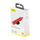 Ніж для ременів безпеки + молоток для скла Baseus Sharp Tool Safety Hammer Red CRSFH-09 mag-695315621054754481