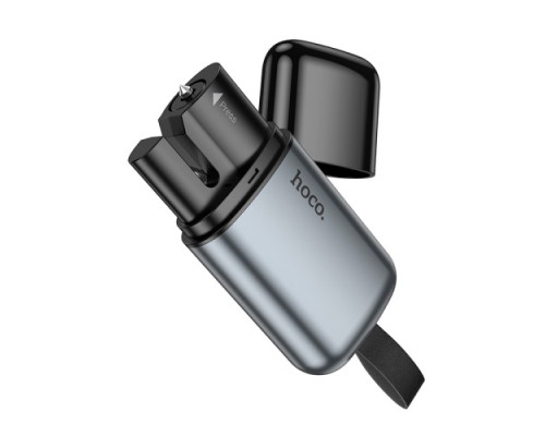 Портативний Молоток Hoco ZP15 King car safety hammer Сірий mag-6942007644020135208
