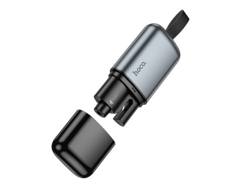 Портативний Молоток Hoco ZP15 King car safety hammer Сірий mag-6942007644020135208