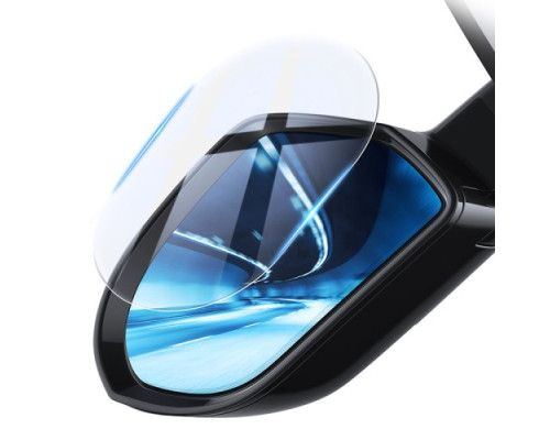 Плівка антидощ для дзеркал авто Baseus 0.15mm Rainproof Film (Oval 2 pcs/pack 135*95mm) SGFY-C02 mag-695315629708156349