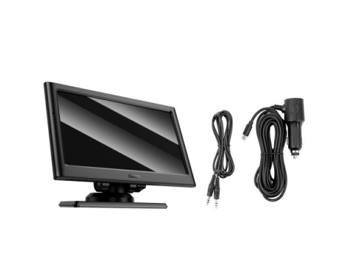 Автомобільний бездротовий портативний екран HOCO HU2 Imogen 7-inch Чорний mag-6942007623681137343