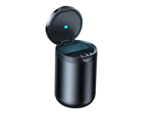 Попільничка автомобільна в підсклянник Baseus Premium 2 Series Car Ashtray Black C20464700111-00 mag-6932172648206145711