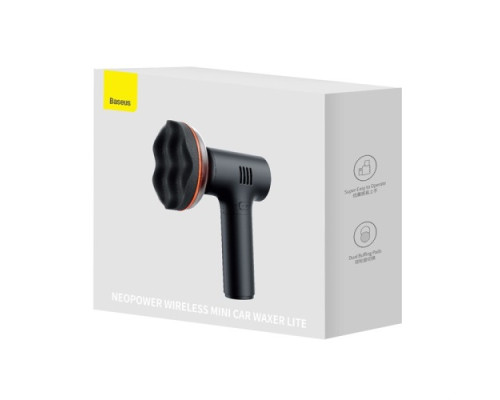 Полірувальна машинка Baseus NeoPower Wireless Mini Car Waxer Lite Black CRLQ000001 mag-693217262527656329