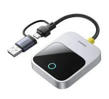 CarPlay Baseus SafeJourney Series Wireless CarPlay Adapter Grey C10745100813-00 mag-6932172662851144905