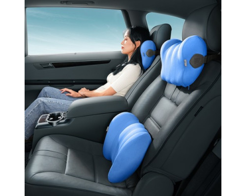 Подушка для подорожей Baseus ComfortRide Series Car Headrest Pillow Blue C20036400311-00 mag-693217264362156335