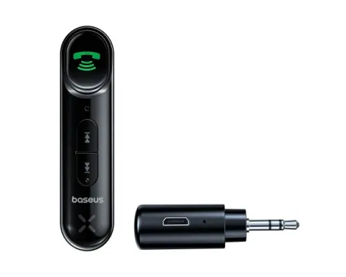 Bluetooth Аудіо-адаптер Baseus BSBA-02 AUX Wireless Audio Receiver Чорний WXQY010001 mag-6932172626969151233