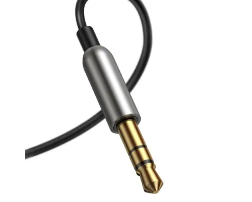 Bluetooth Аудіо-адаптер Baseus BA01 USB to AUX cable Black CABA01-01 mag-6953156290488151577