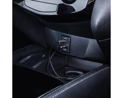 Bluetooth Аудіо-адаптер Baseus BA01 USB to AUX cable Black CABA01-01 mag-6953156290488151577