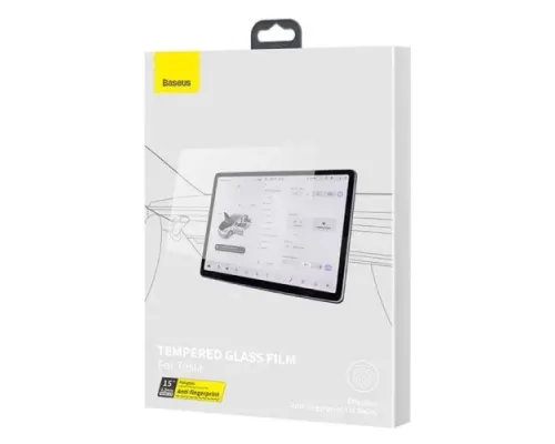 Baseus 0.3mm Full-glass Crystal Anti-fingerprint For Tesla model 3/Y 15inch Transparent SGBL062402 mag-6932172609467145679