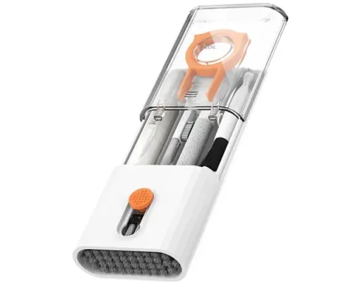 Багатофункціональний набір для чистки гаджетів HOCO UT2 Multifunctional cleaning set Білий mag-6942007674607154158