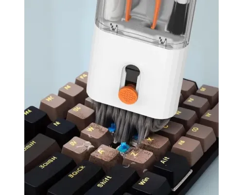 Багатофункціональний набір для чистки гаджетів HOCO UT2 Multifunctional cleaning set Білий mag-6942007674607154158