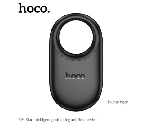 Брелок-антівтрата Hoco E94 Star intelligent positioning anti-lost device Black mag-6942007645065142467