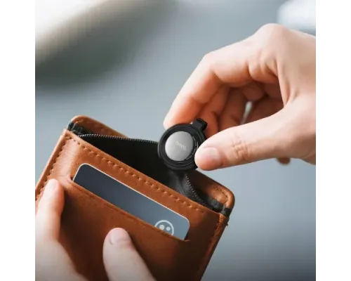 Брелок-анти втрата Hoco E100 Graceful Intelligent positioning anti-lost device black mag-6942007661256144449