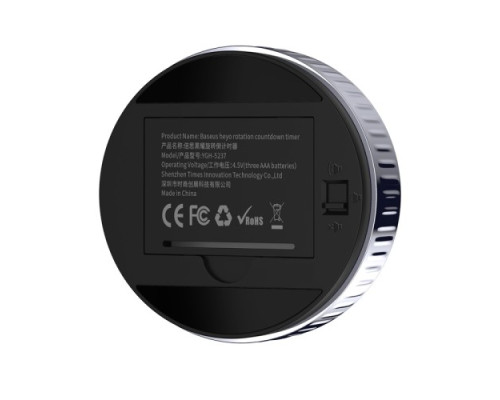 Таймер Baseus heyo rotation countdown timer Black ACDJS-01 mag-695315621612954437