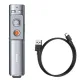 Лазерна указка Baseus Orange Dot Wireless Presenter (Red Laser)(Charging) Grey WKCD000013 mag-6953156209404145769