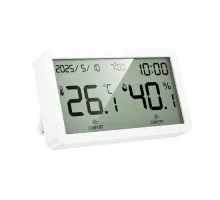 Термометр Hoco HX42 indoor electronic alarm clock thermometer and hygrometer mag-6942007661270144454