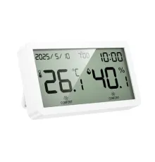 Термометр Hoco HX42 indoor electronic alarm clock thermometer and hygrometer mag-6942007661270144454
