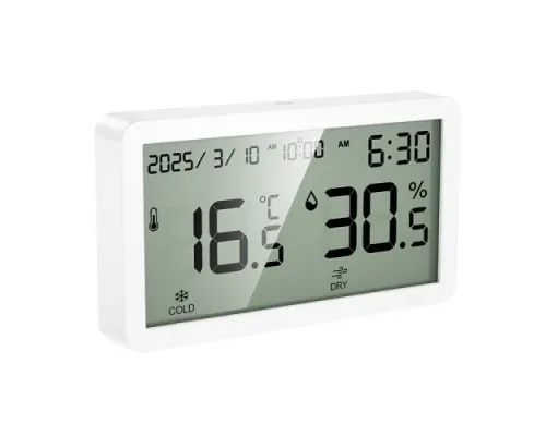 Термометр Hoco HX42 indoor electronic alarm clock thermometer and hygrometer mag-6942007661270144454