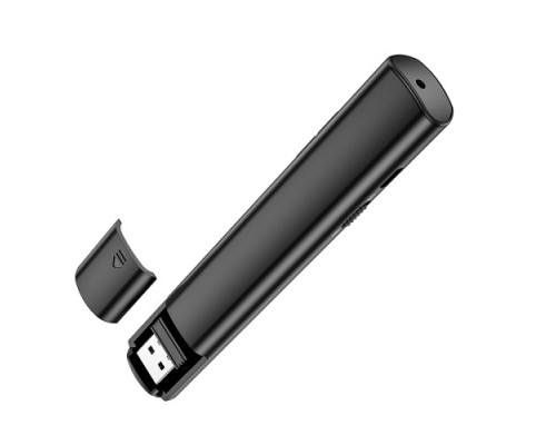 Лазерний пульт HOCO GM201 Enjoy PPT page turning pen Black mag-6942007616775137215