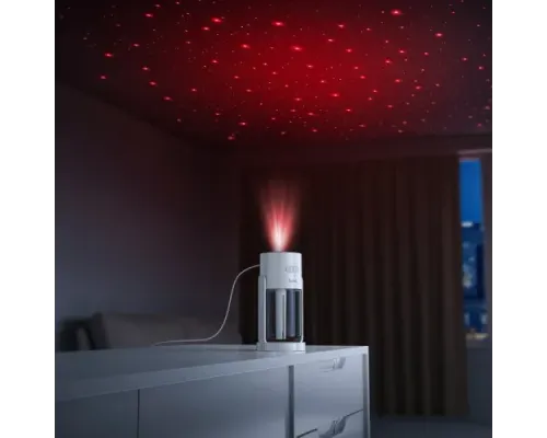 Зволожувач повітря HOCO HX34 Starry sky humidifier White mag-6942007674560153729