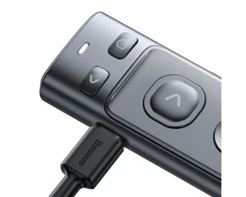 Лазерна указка Baseus Orange Dot Wireless Presenter (Red Laser) Grey ACFYB-0G mag-6953156220836145773