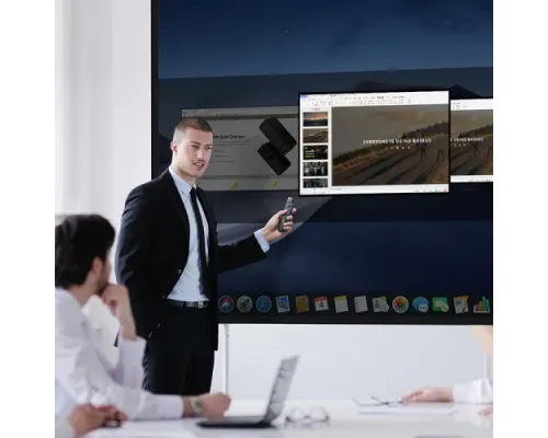 Лазерна указка Baseus Orange Dot Wireless Presenter (Red Laser) Grey ACFYB-0G mag-6953156220836145773