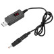 Кабель перетворювач USB-DC 5v to 9v/12v (1m) + перехідник 3.5mm (USBDC59512A)