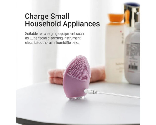 Кабель Vention USB to 3.5mm Barrel Jack 5V DC Power Cable Black 1m (CEXBF) (CEXBF)