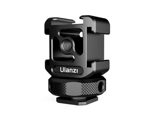 Адаптер кронштейн Ulanzi Vijim metal Triple Cold Shoe Mount (UV-2132 PT-12)