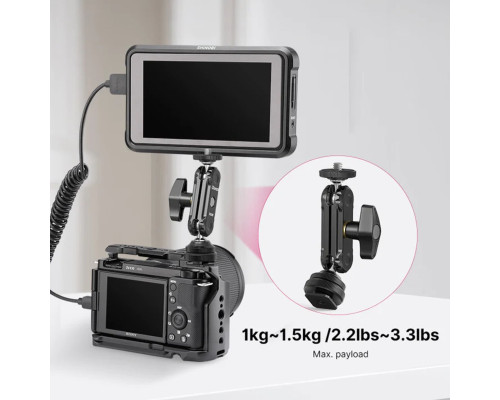 Шарнірне кріплення Ulanzi R098 Double Ball Heads with Code Shoe Mount (UV-2954 R098)