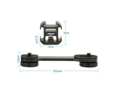 Адаптер кронштейн Ulanzi Vijim Gimbal Microphone Extension 3 Cold Shoe Mounts (UV-0897 PT-3)