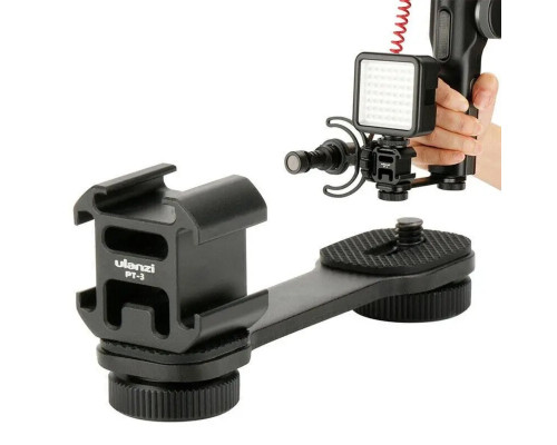 Адаптер кронштейн Ulanzi Vijim Gimbal Microphone Extension 3 Cold Shoe Mounts (UV-0897 PT-3)