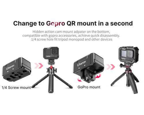 Кріплення Ulanzi Hummingbird Quick Release Mount (R072)