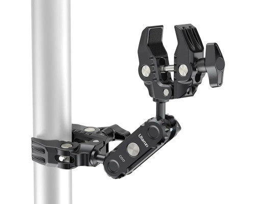 Шарнірне кріплення Ulanzi CO17 Super Clamp With Dual Ballhead Magic Arm (UV-C046GBB1 CO17)