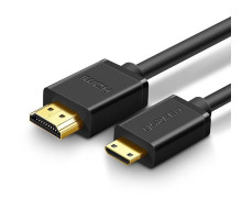 Перехідник UGREEN Mini HDMI to HDMI 4K Cable Male to Male Black 1.5m (UGR-11167)