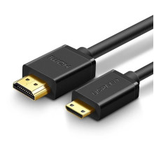 Перехідник UGREEN Mini HDMI to HDMI 4K Cable Male to Male Black 1.5m (UGR-11167)