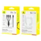 PD кабель Baseus Silky 3in1 USB-C to M+L+C 100W 1.5m Black P10377706123-00 mag-6932172685119147487
