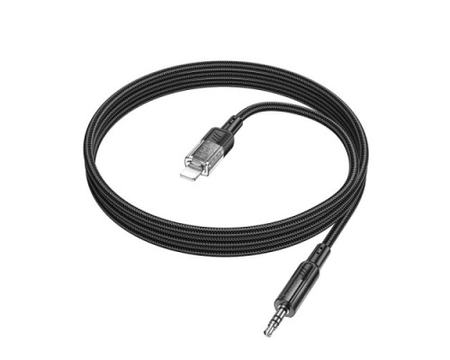 Аудіоадаптер НОСО UPA27 Spirit transparent digital audio conversion cable iP 1.2m Black mag-69420076125241497