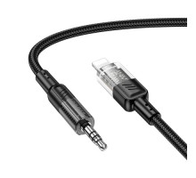 Аудіоадаптер НОСО UPA27 Spirit transparent digital audio conversion cable iP 1.2m Black mag-69420076125241497