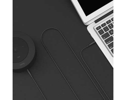 Аудіокабель BOROFONE BL1 Audiolink 3.5mm/1m чорний mag-695753108001557