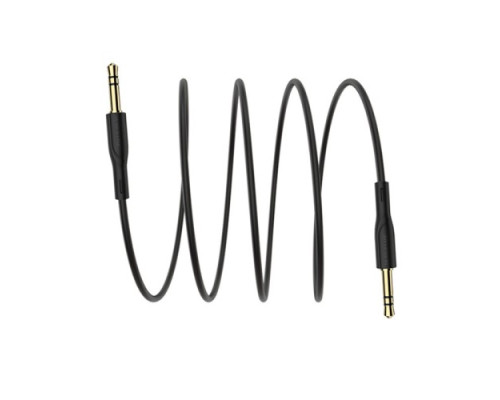 Аудіокабель BOROFONE BL1 Audiolink 3.5mm/1m чорний mag-695753108001557