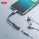 Адаптер XO NB-R258C Lightning to 3.5mm Матовий mag-6920680849239140367