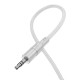 Аудіоадаптер НОСО UPA27 Spirit transparent digital audio conversion cable Type-C 1.2m Gray mag-69420076125551499